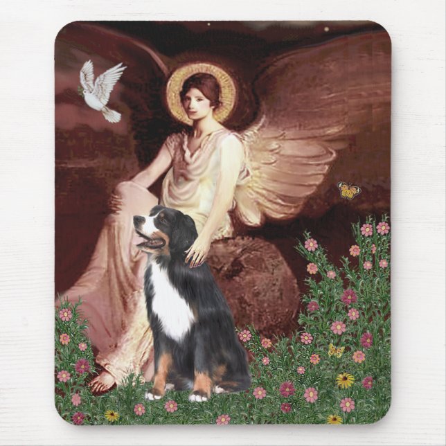 Mousepad Bernese - Anjo sentado (Frente)
