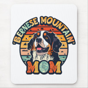 Mousepad Bernese Mountain Mãe: Onde o amor e o estilo colid