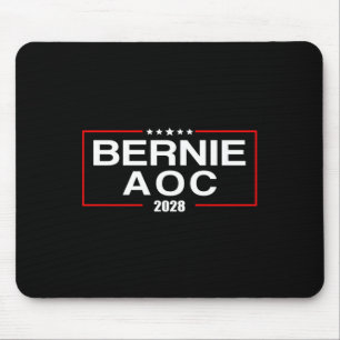Mousepad Bernie Aoc 2028 Bernie Sanders Alexandria Cortez P