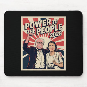 Mousepad Bernie Sanders E Aoc Campanha Presidencial 2028