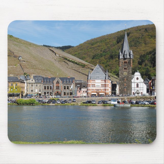 Mousepad Bernkastel-Kues e der Mosel (Frente)