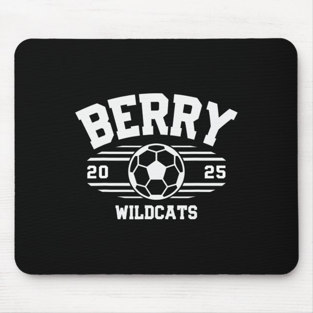 Mousepad Berry Wildcats Futebol Projeto de Lei 2025  (Frente)