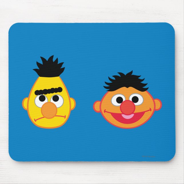Mousepad Bert & Ernie Emojis (Frente)
