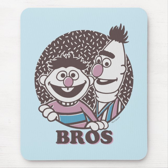 Mousepad Bert & Ernie | Irmãos (Frente)