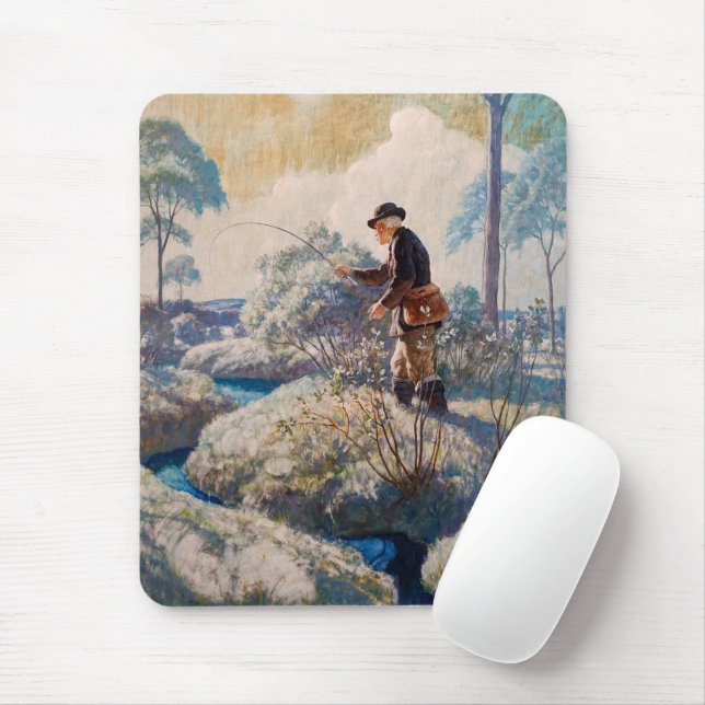Mousepad Bert McCorrison por Newell Convers Wyeth (Com mouse)
