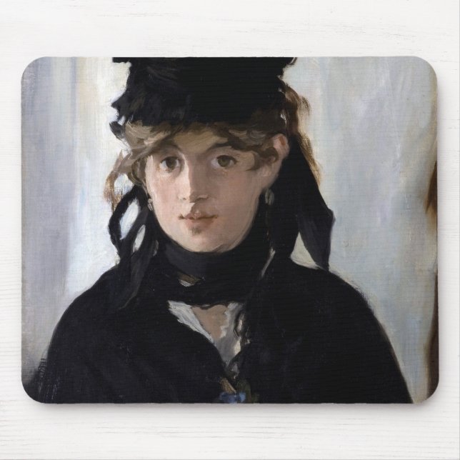 Mousepad Berthe Morisot com Buquê de Violetas, Manet (Frente)