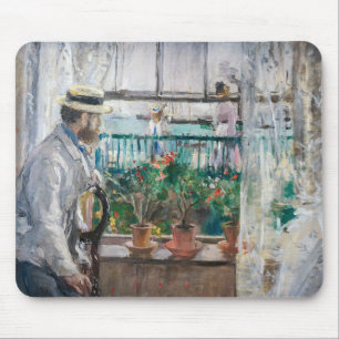 Mousepad Berthe Morisot - Eugene Manet na Ilha de Wight