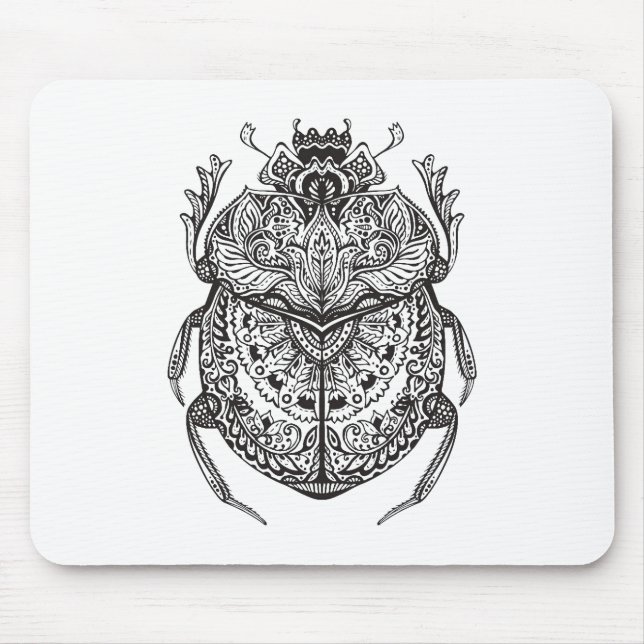 Mousepad Besouro africano Zendoodle (Frente)