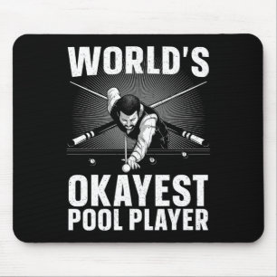 Mousepad Best Billiard Art For Men Women Billiard 8 Ball P
