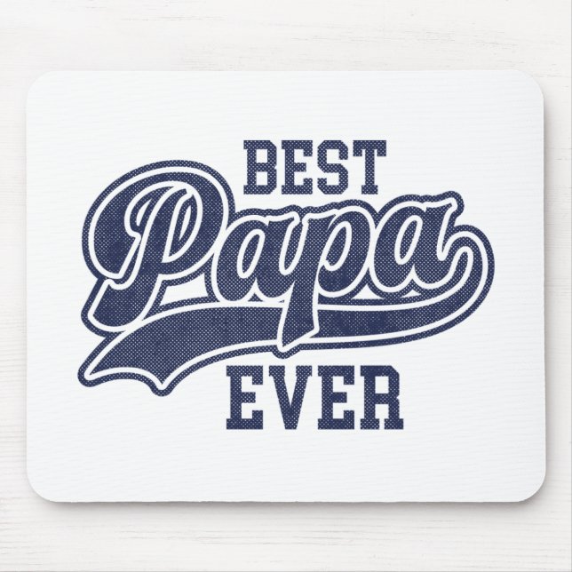 Mousepad Best Papa Ever 2 (Frente)