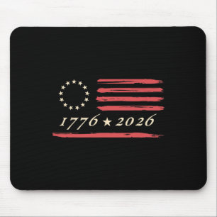 Mousepad Betsy Ross American Flag 4 De Julho Di