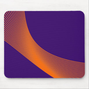 Mousepad Bézier Curves - Laranja no Deep Purple 330066