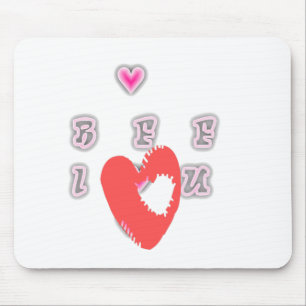 Mousepad BFF. Melhores Amigos para Sempre: Eu Amo-Te Impres