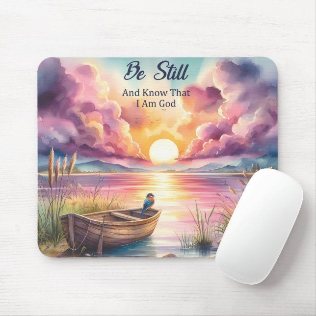 Mousepad bíblia cristã inspiradora Verse (Com mouse)