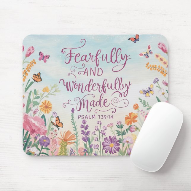 Mousepad bíblia cristã inspiradora Verse (Com mouse)