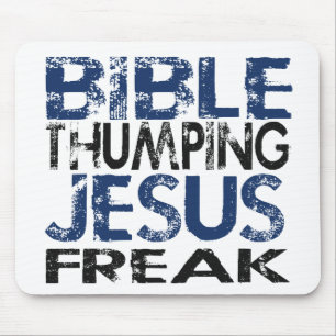 Mousepad Bíblia Thuming Jesus Freak