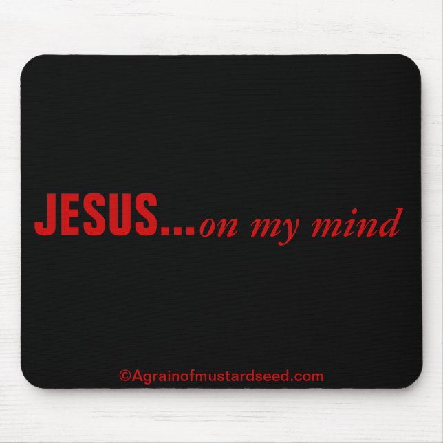 Mousepad Bíblia Versa a Palavra de Deus (Frente)