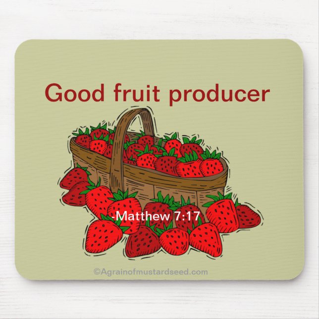 Mousepad Bíblia Versa a Palavra de Deus (Frente)