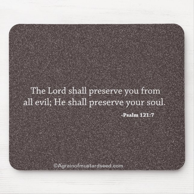Mousepad Bíblia Versa a Palavra de Deus (Frente)