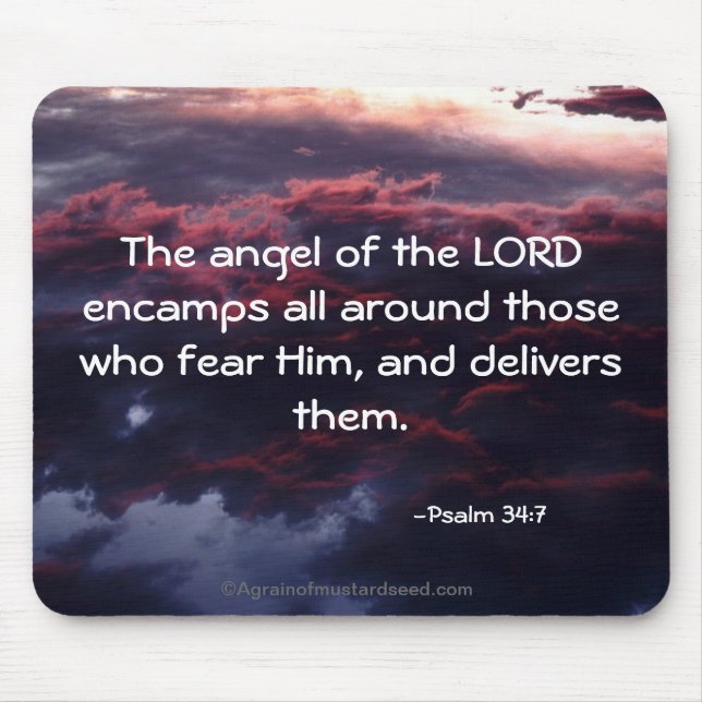 Mousepad Bíblia Versa a Palavra de Deus (Frente)