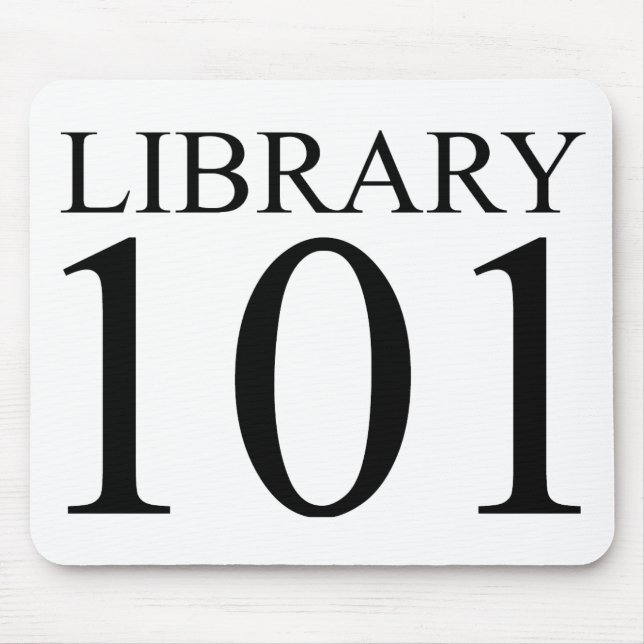 MOUSEPAD BIBLIOTECA 101 (Frente)