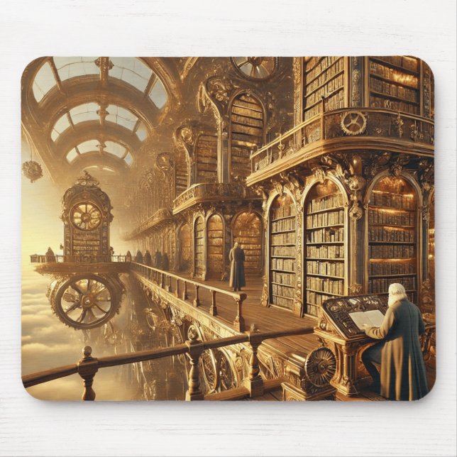 Mousepad Biblioteca Celestial (Frente)