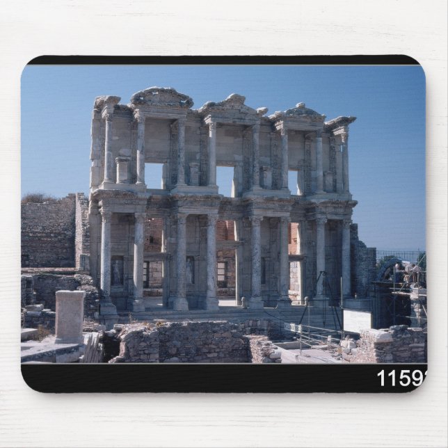 Mousepad Biblioteca de Celsus, construída no ANÚNCIO 135 (Frente)