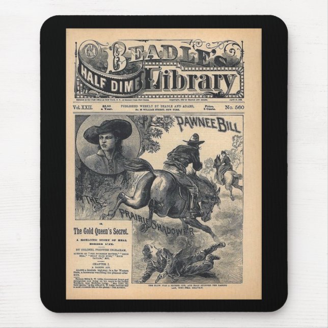 Mousepad Biblioteca Vol XXII da moeda de dez centavos dos (Frente)