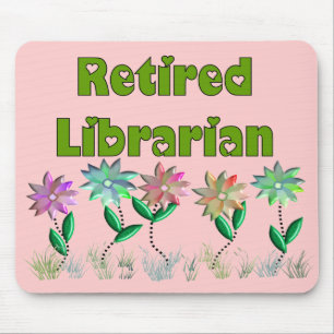 Mousepad Bibliotecário aposentado do "sensação primavera