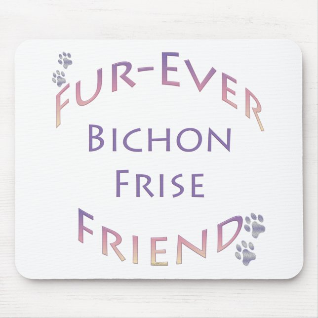 Mousepad Bichon Frise Fuere (Frente)