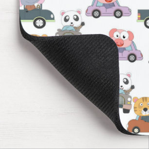 Mousepad Bichos De Corte Em Carros