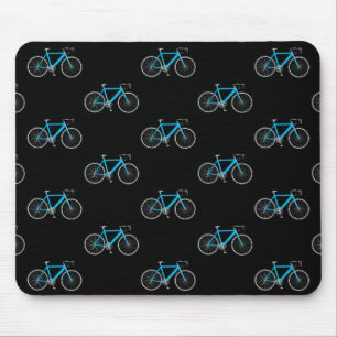 Mousepad bicicleta aqua a preto