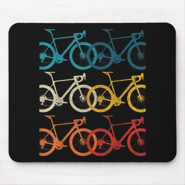 Mousepad Bicicleta de bicicleta de bicicleta de bicicleta d (Frente)