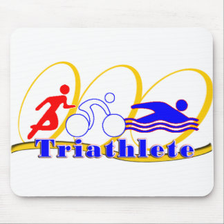Mousepad BICICLETA do FUNCIONAMENTO da NATAÇÃO de