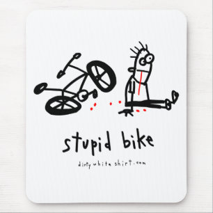 Mousepad Bicicleta estúpida