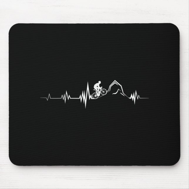 Mousepad Bicicleta Montanha Bicicleta de Bicicleta de Bicic (Frente)