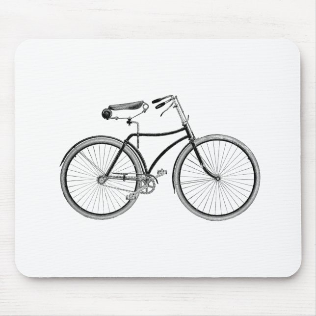 Mousepad Bicicletas de Vintage (Frente)