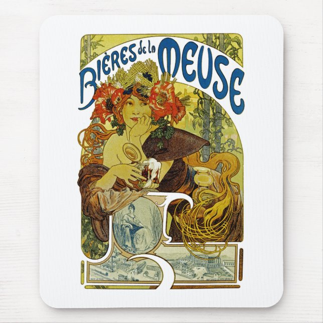 Mousepad Bieres de la Meuse (Frente)