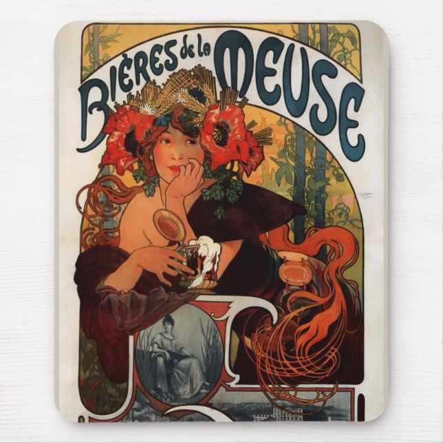 Mousepad Bieres De La Meuse (Frente)