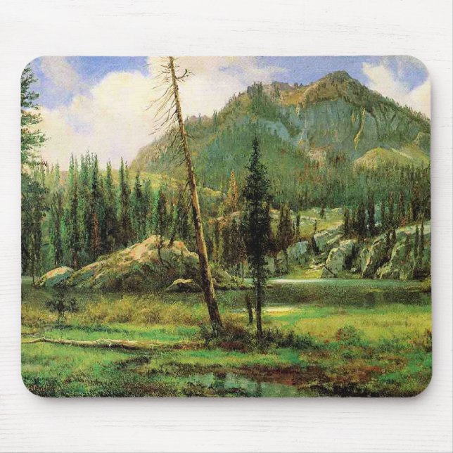 Mousepad Bierstadt - Montanhas Sierra Nevada, (Frente)