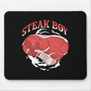 Mousepad Bife Menino Para Amantes de Carne e Fãs de Churras