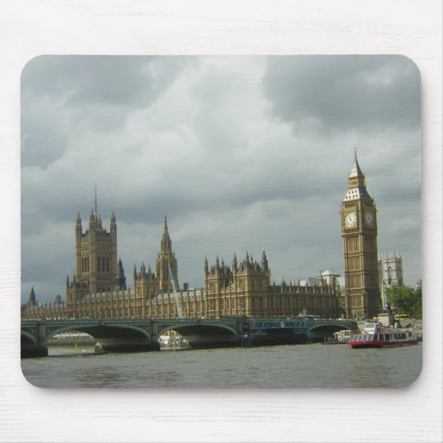 Mousepad Big Ben e as casas do parlamento (Frente)