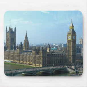 Mousepad Big Ben e casas do parlamento - Londres