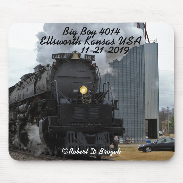 Mousepad Big Boy 4014 Ellsworth Kansas EUA (Frente)