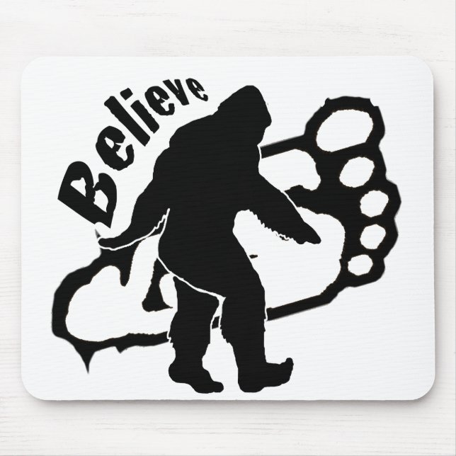 Mousepad Bigfoot acredita (Frente)