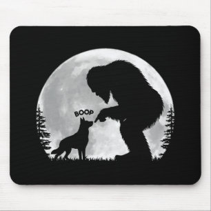 Mousepad Bigfoot Pastor Alemão Boop no Nariz