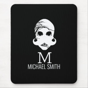 Mousepad Bigode Divertido Monograma