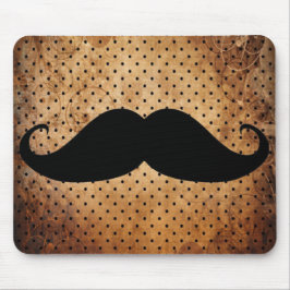 Mousepad Bigode preto engraçado