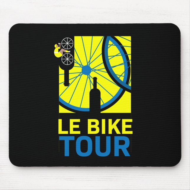 Mousepad Bike Tour Art (Frente)
