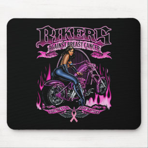 Mousepad Bikers Contra A Luta Do Cancer Da Mama Por Uma Esp